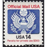 United States of America 1985 Official Mail - Stylized eagle-United States of America-StampPhenom