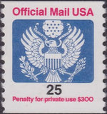 United States of America 1988 Official Mail - Stylized eagle-United States of America-StampPhenom