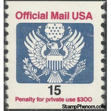 United States of America 1988 Official Mail - Stylized eagle-United States of America-StampPhenom