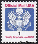 United States of America 1989 Official Mail - Stylized eagle