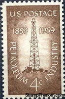 United States of America 1959 Oil Derrick