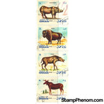 Oman Animals Lot 3 , 4 stamps