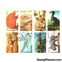 Oman Dinosaurs , 8 stamps