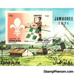 Oman Scouting Lot 2 , 1 stamp