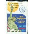 Palau Liberty , 1 stamp - Palau Liberty , 1 stamp