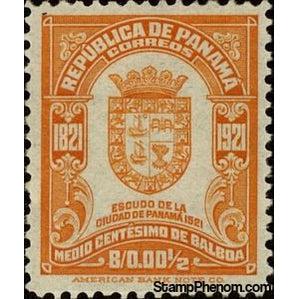 Panama 1921 Arms of Panama City-Stamps-Panama-Mint-StampPhenom