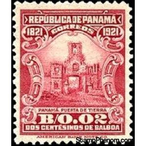 Panama 1921 "Land Gate"-Stamps-Panama-Mint-StampPhenom