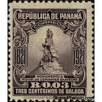 Panama 1921 Statue of Cervantes-Stamps-Panama-Mint-StampPhenom