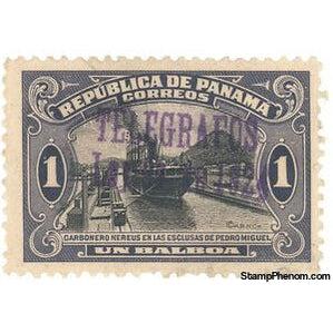 Panama 1928 Ship in Pedro Miguel-Stamps-Panama-Mint-StampPhenom