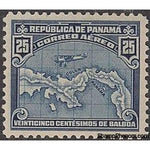 Panama 1930 Airplane over Map-Stamps-Panama-Mint-StampPhenom