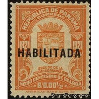 Panama 1933 PA 105 Overprinted "HABILITADA"-Stamps-Panama-Mint-StampPhenom