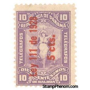 Panama 1934 Allegory of telegraphy-Stamps-Panama-Mint-StampPhenom