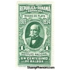 Panama 1934 José Domingo de Obaldia (1845-1910)-Stamps-Panama-Mint-StampPhenom