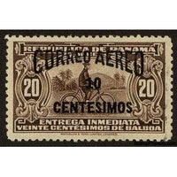 Panama 1935 The bicyclist (overprint)-Stamps-Panama-Mint-StampPhenom