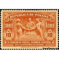 Panama 1936 Commonwealth of two world oceans-Stamps-Panama-Mint-StampPhenom