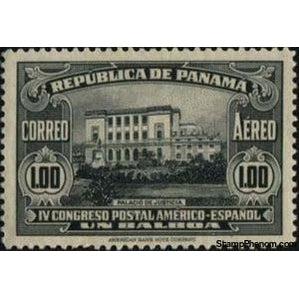 Panama 1936 Justice palace in Panama-Stamps-Panama-Mint-StampPhenom