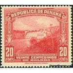 Panama 1936 Madden Dam, Panama Canal-Stamps-Panama-Mint-StampPhenom