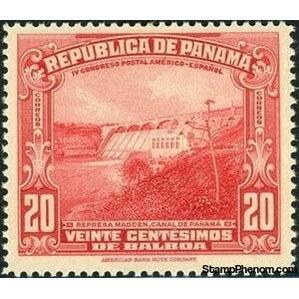 Panama 1936 Madden Dam, Panama Canal-Stamps-Panama-Mint-StampPhenom