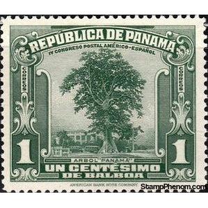 Panama 1936 Panama Tree-Stamps-Panama-Mint-StampPhenom