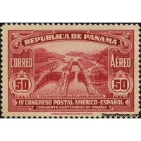 Panama 1936 Sluices of Pedro Migelja-Stamps-Panama-Mint-StampPhenom