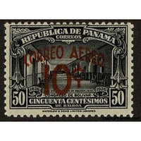 Panama 1937 Congress Hall (overprint)-Stamps-Panama-StampPhenom