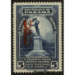 Panama 1937 Urraca Indian monument (overprint)-Stamps-Panama-StampPhenom