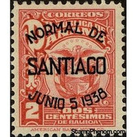 Panama 1938 Arms (overprint)-Stamps-Panama-StampPhenom