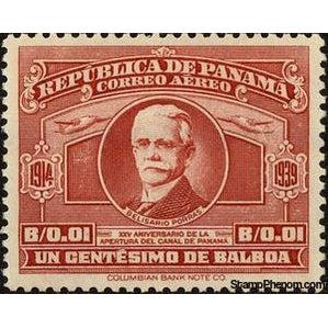 Panama 1939 Belisario Porras (1856-1942)-Stamps-Panama-StampPhenom
