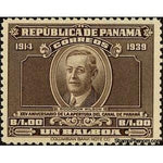 Panama 1939 Woodrow Wilson-Stamps-Panama-StampPhenom