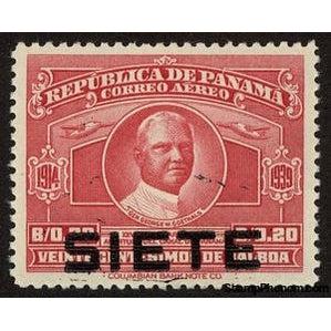 Panama 1940 General George W. Goethals (1858-1928) (overprint)-Stamps-Panama-StampPhenom