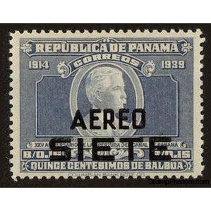 Panama 1940 General Gorgas (overprint)-Stamps-Panama-StampPhenom