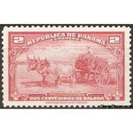 Panama 1948 Cart Laden with Sugar Cane-Stamps-Panama-Mint-StampPhenom