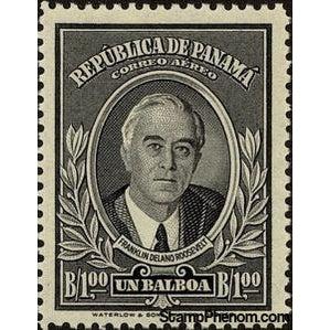 Panama 1948 F. D. Roosevelt (1882-1945)-Stamps-Panama-Mint-StampPhenom