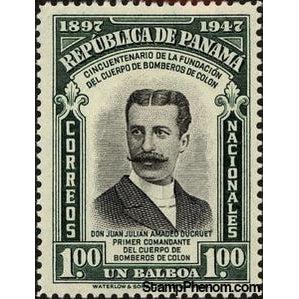 Panama 1948 J.J. Amadeo Ducruet-Stamps-Panama-Mint-StampPhenom