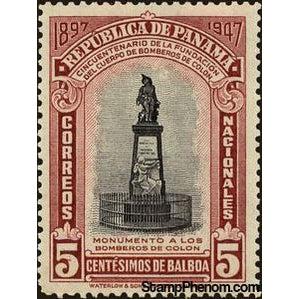 Panama 1948 Monument to Firemen of Colon-Stamps-Panama-Mint-StampPhenom