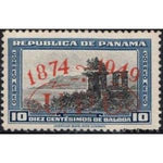 Panama 1949 75th Anniversary U.P.U. 1874-1949 Overprinted-Stamps-Panama-Mint-StampPhenom