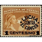 Panama 1949 Fight against cancer-overprinted-Stamps-Panama-Mint-StampPhenom