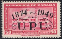 Panama 1949 Overprinted-Stamps-Panama-Mint-StampPhenom