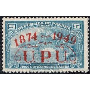 Panama 1949 Overprinted-Stamps-Panama-Mint-StampPhenom