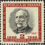 Panama 1950 Dr. Carlos Finlay, Medical Research Worker, 1883-1915-Stamps-Panama-Mint-StampPhenom