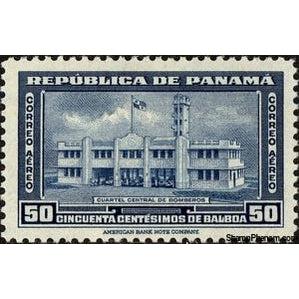 Panama 1950 The basic fire protection-Stamps-Panama-Mint-StampPhenom