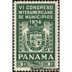 Panama 1956 Arms of Panama City-Stamps-Panama-Mint-StampPhenom