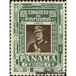 Panama 1956 General Carlos Ibańez del Campo-Stamps-Panama-Mint-StampPhenom