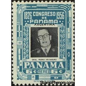 Panama 1956 General Pedro Aramburu-Stamps-Panama-Mint-StampPhenom