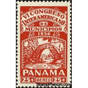 Panama 1956 Ruins of First Town Council-Stamps-Panama-Mint-StampPhenom