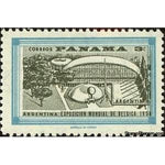 Panama 1958 Argentina Pavilion-Stamps-Panama-Mint-StampPhenom