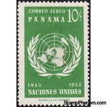 Panama 1958 Emblem of U.N.O.-Stamps-Panama-Mint-StampPhenom