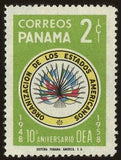 Panama 1958 Flags of 21 American Nations-Stamps-Panama-Mint-StampPhenom