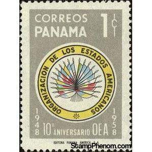 Panama 1958 Flags of 21 American Nations-Stamps-Panama-Mint-StampPhenom