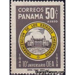 Panama 1958 Headquarters in Washington-Stamps-Panama-Mint-StampPhenom